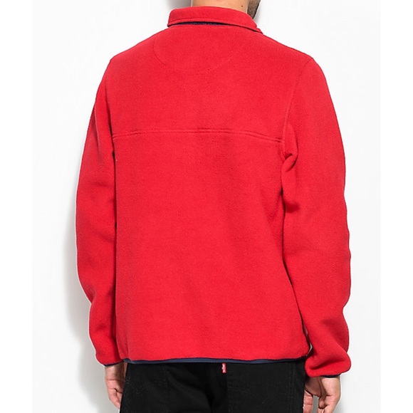 Herschel Supply Co. | Red Guide Snap Tech Pullover - Picture 2 of 8